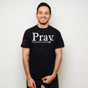 Pray Jiu-Jitsu T-Shirt – Funny BJJ Injury Prevention Shirt for Grapplers 