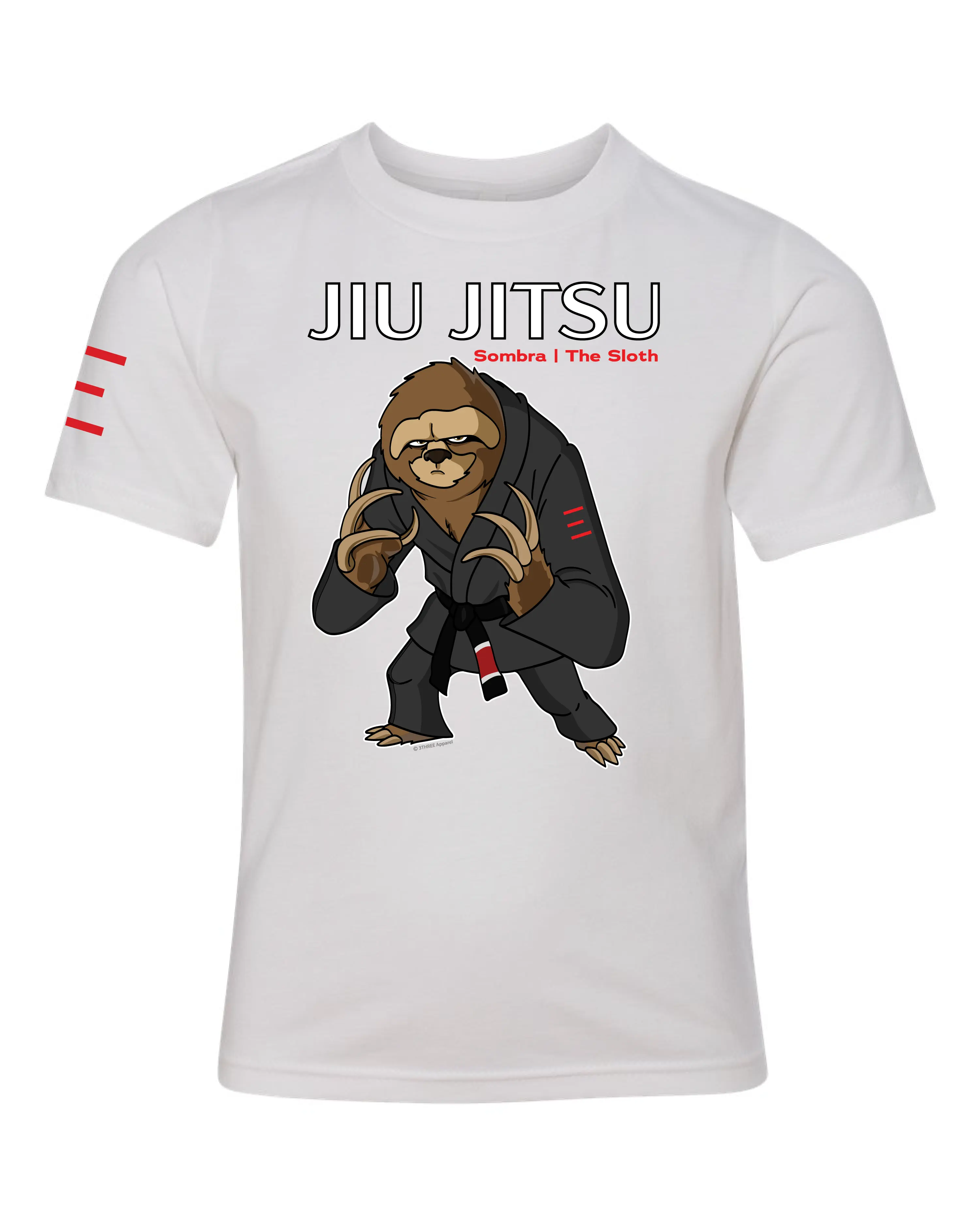 Youth - Sombra the Sloth - BJJ Shirt - Premium Super soft T-Shirt 