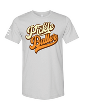 Pickle Baller (Cream & Orange) - Funny PickleBall t-shirt Vintage style 