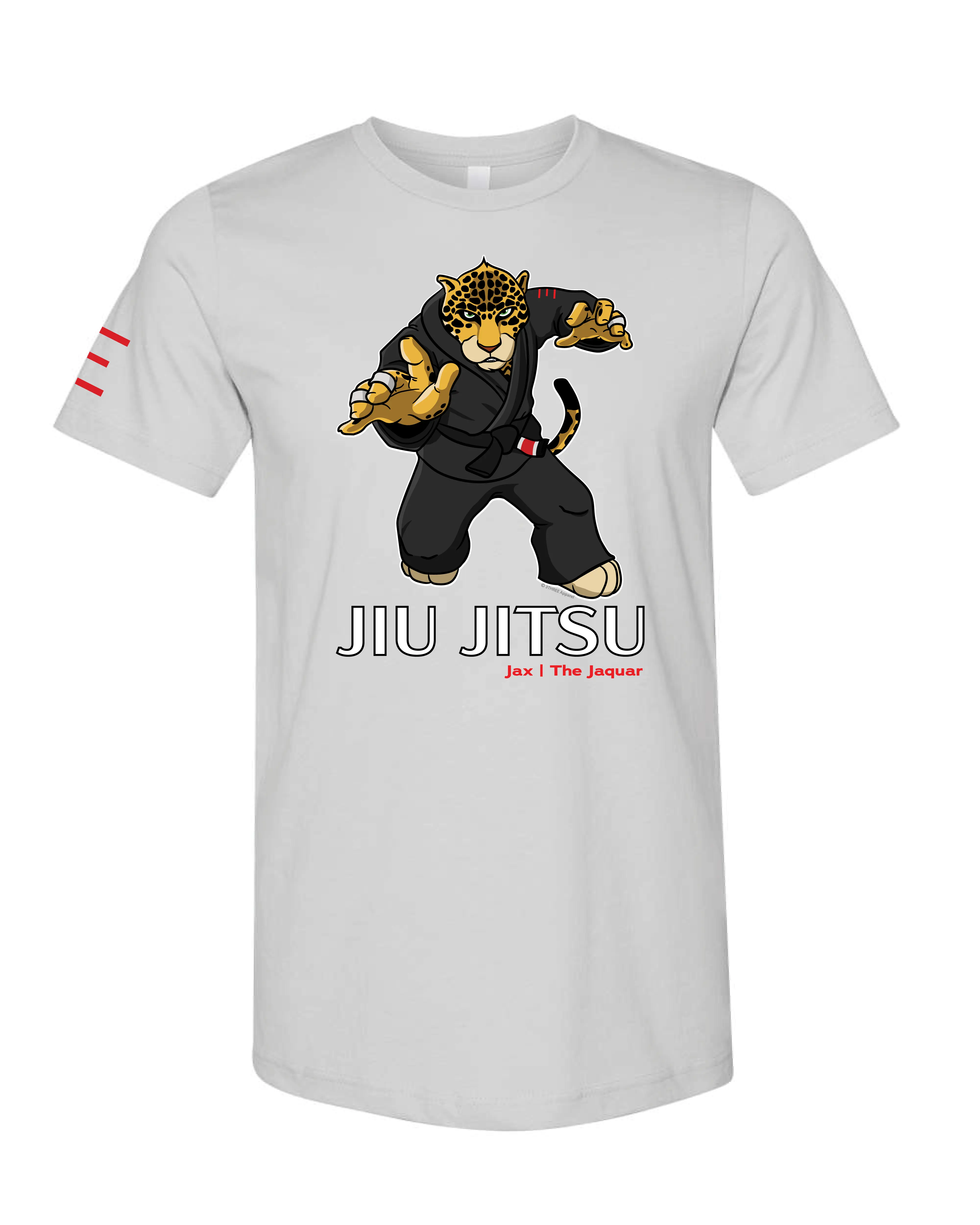 Jax the Agile Jaguar – Adult BJJ Premium T-shirt 