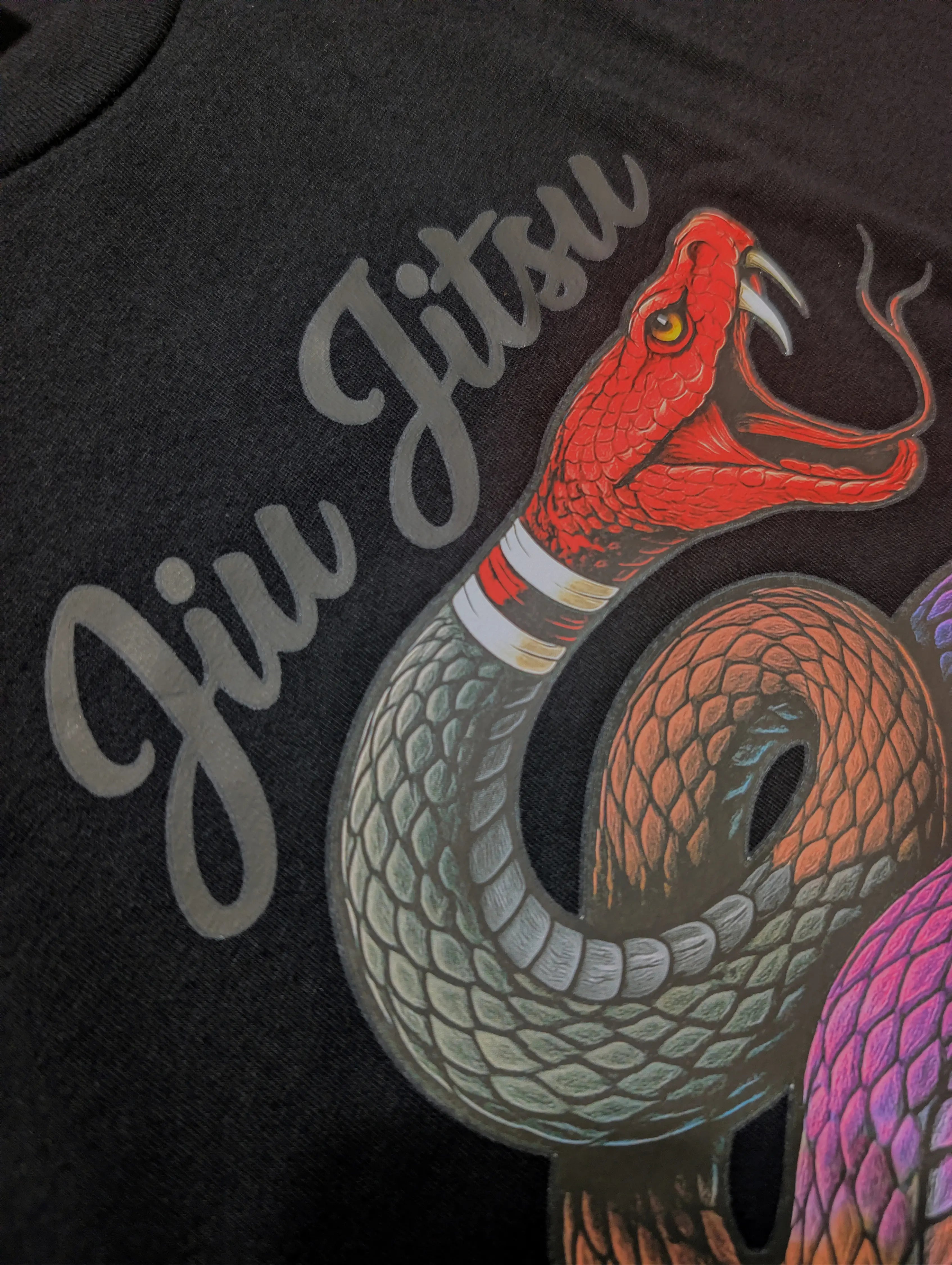 BJJ Belt Snake T-Shirt – Adult BJJ Premium T-shirt 