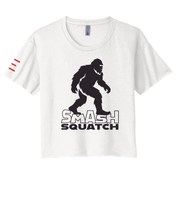 Smash Squatch Jiu-Jitsu Crop Top – Funny Bigfoot BJJ Shirt