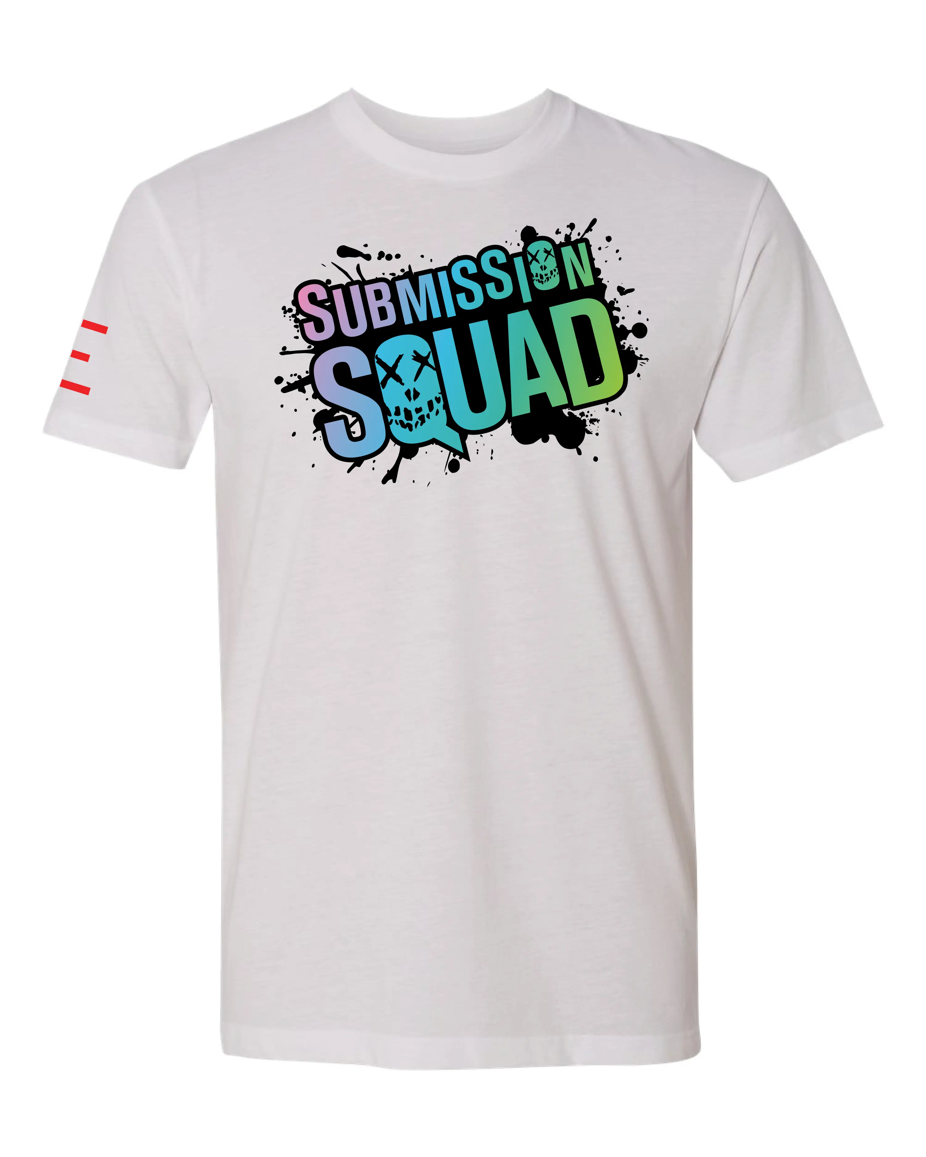 Jiu-Jitsu Submission Squad V2 - BJJ Funny Meme Suicide Squad Parody Premium T-Shirt - JiuJitsu 