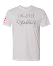 Jiu-Jitsu Revolution T-Shirt – Matte Silver Print, Ultra-Soft & Lightweight