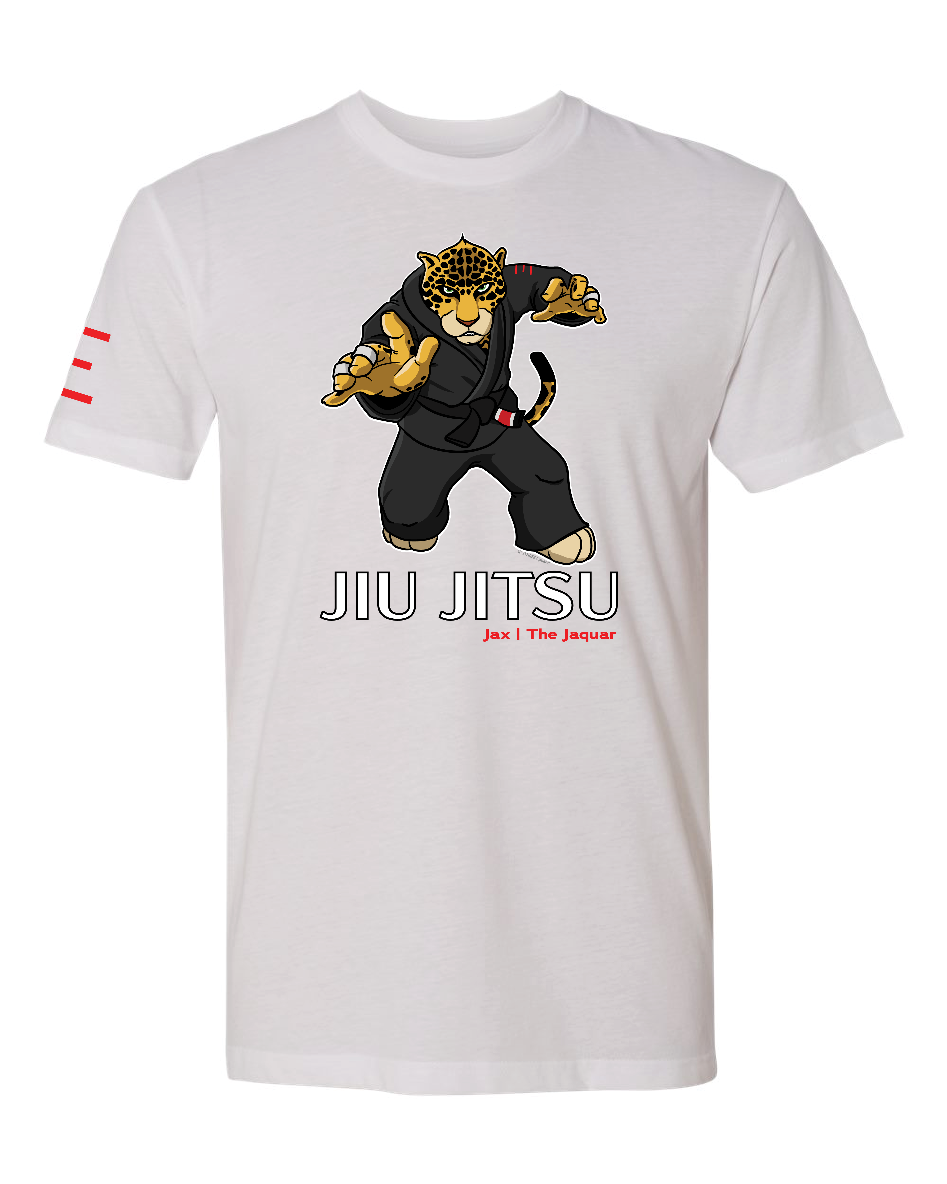 Jax the Agile Jaguar – Adult BJJ Premium T-shirt
