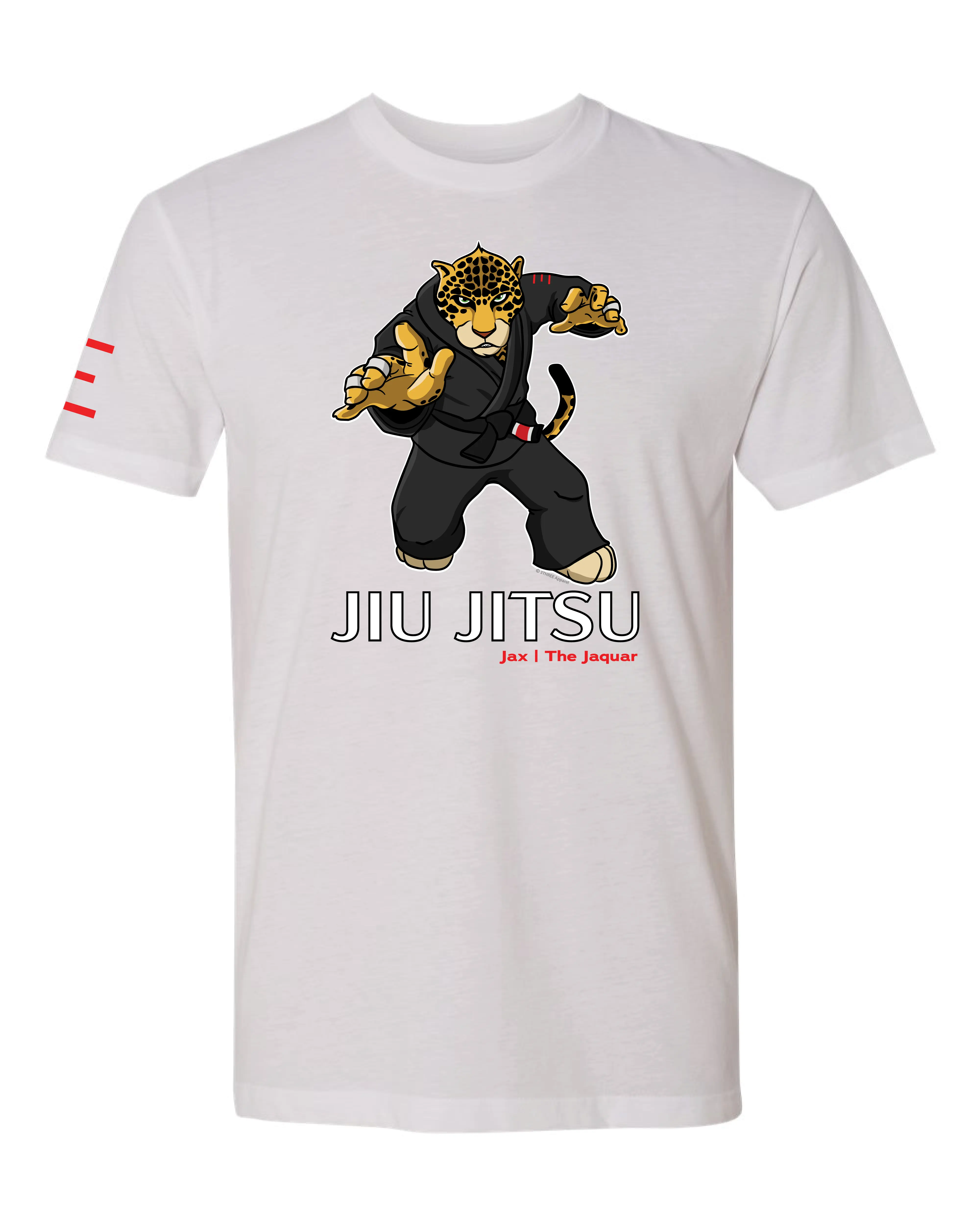 Jax the Agile Jaguar – Adult BJJ Premium T-shirt 