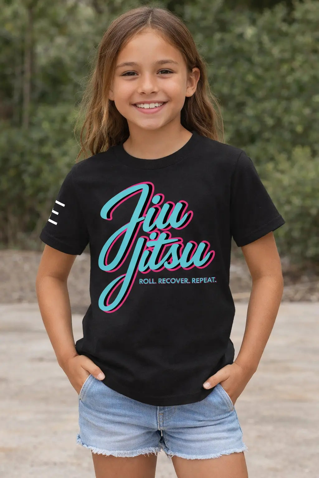 Youth - Roll Recover Repeat Youth Jiu-Jitsu T-Shirt 