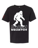 Youth - Smash Squatch Jiu-Jitsu T-Shirt – Funny Bigfoot BJJ Parody for Kids