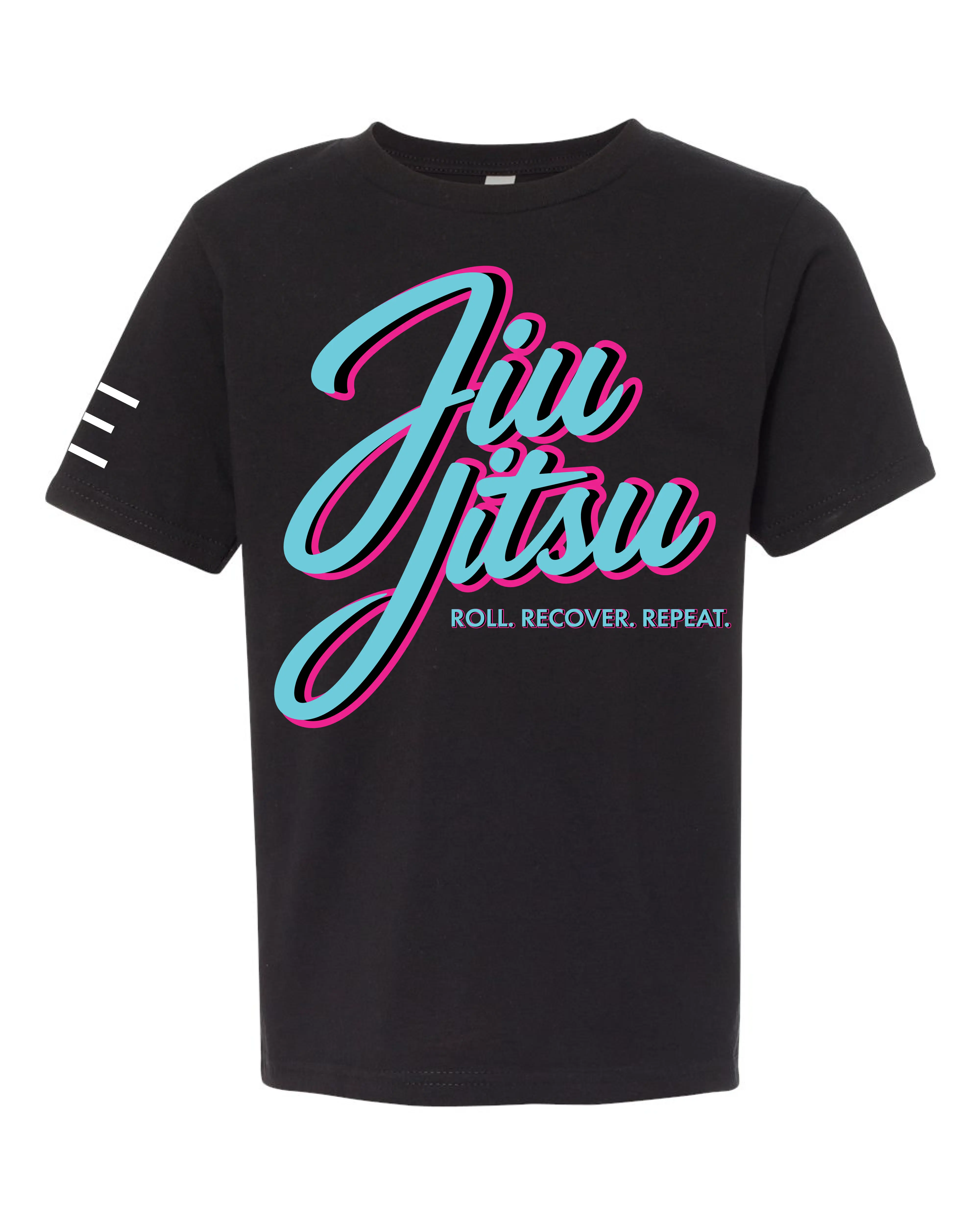 Youth - Roll Recover Repeat Youth Jiu-Jitsu T-Shirt 