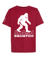 Youth - Smash Squatch Jiu-Jitsu T-Shirt – Funny Bigfoot BJJ Parody for Kids