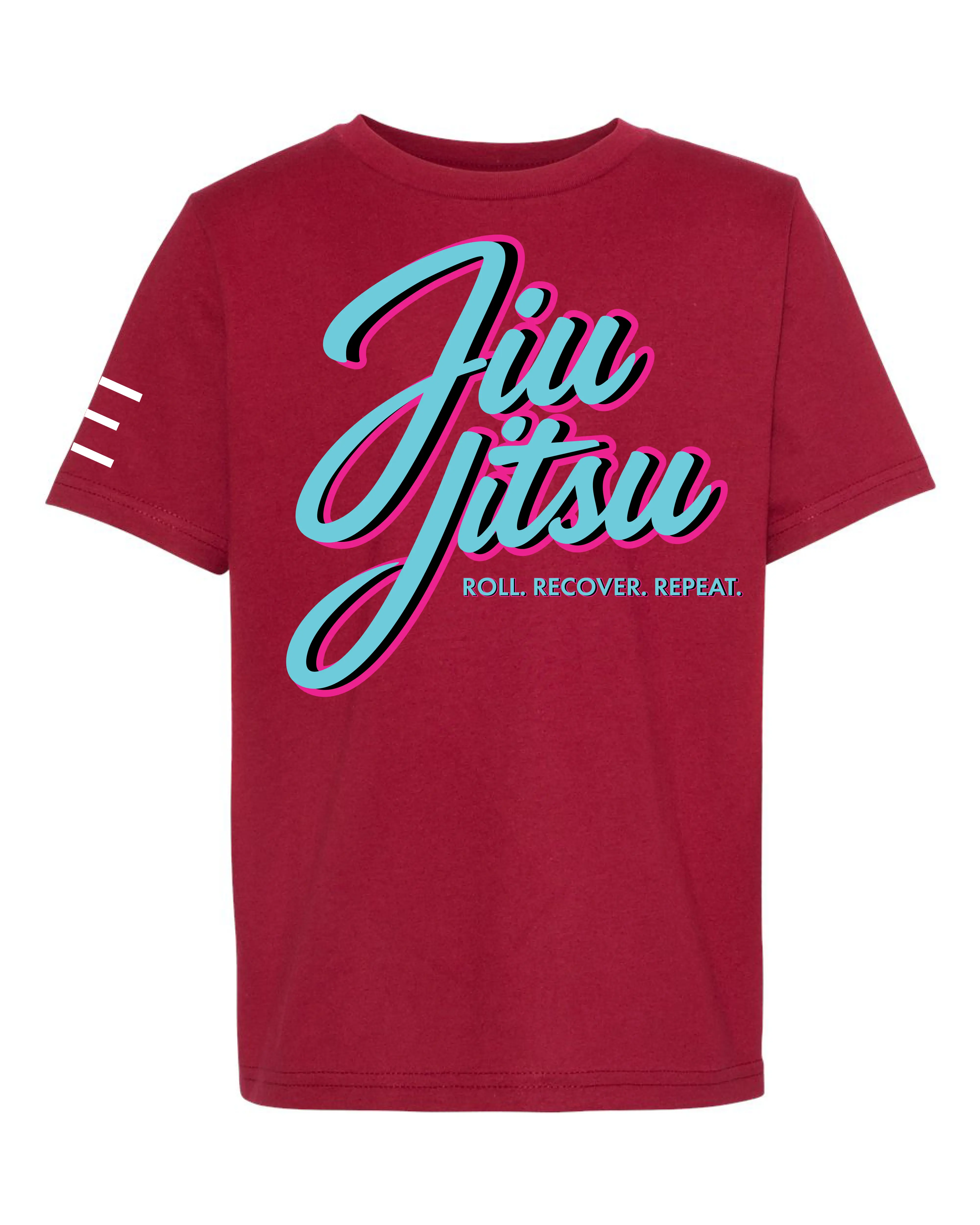 Youth - Roll Recover Repeat Youth Jiu-Jitsu T-Shirt 