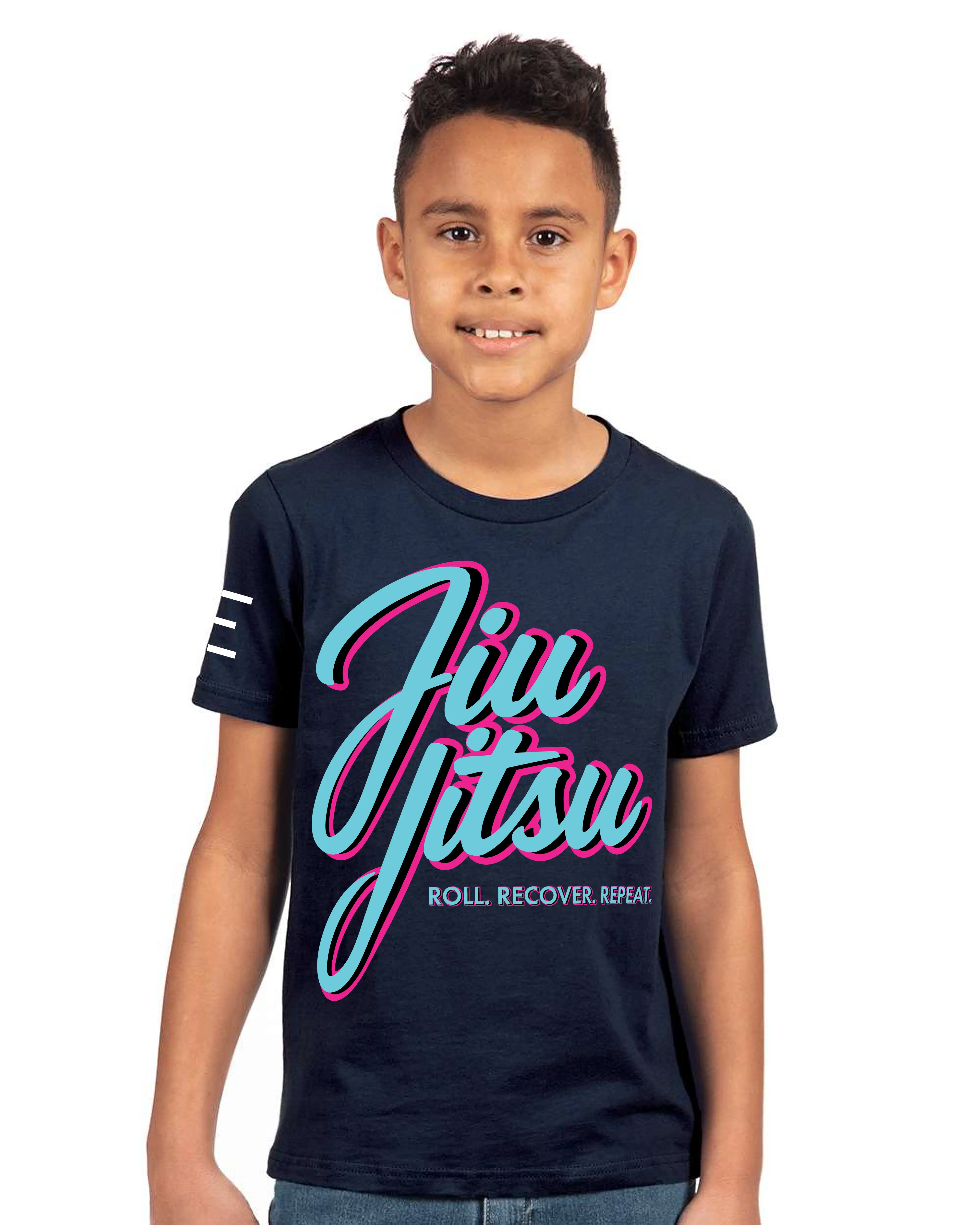 Youth - Roll Recover Repeat Youth Jiu-Jitsu T-Shirt 