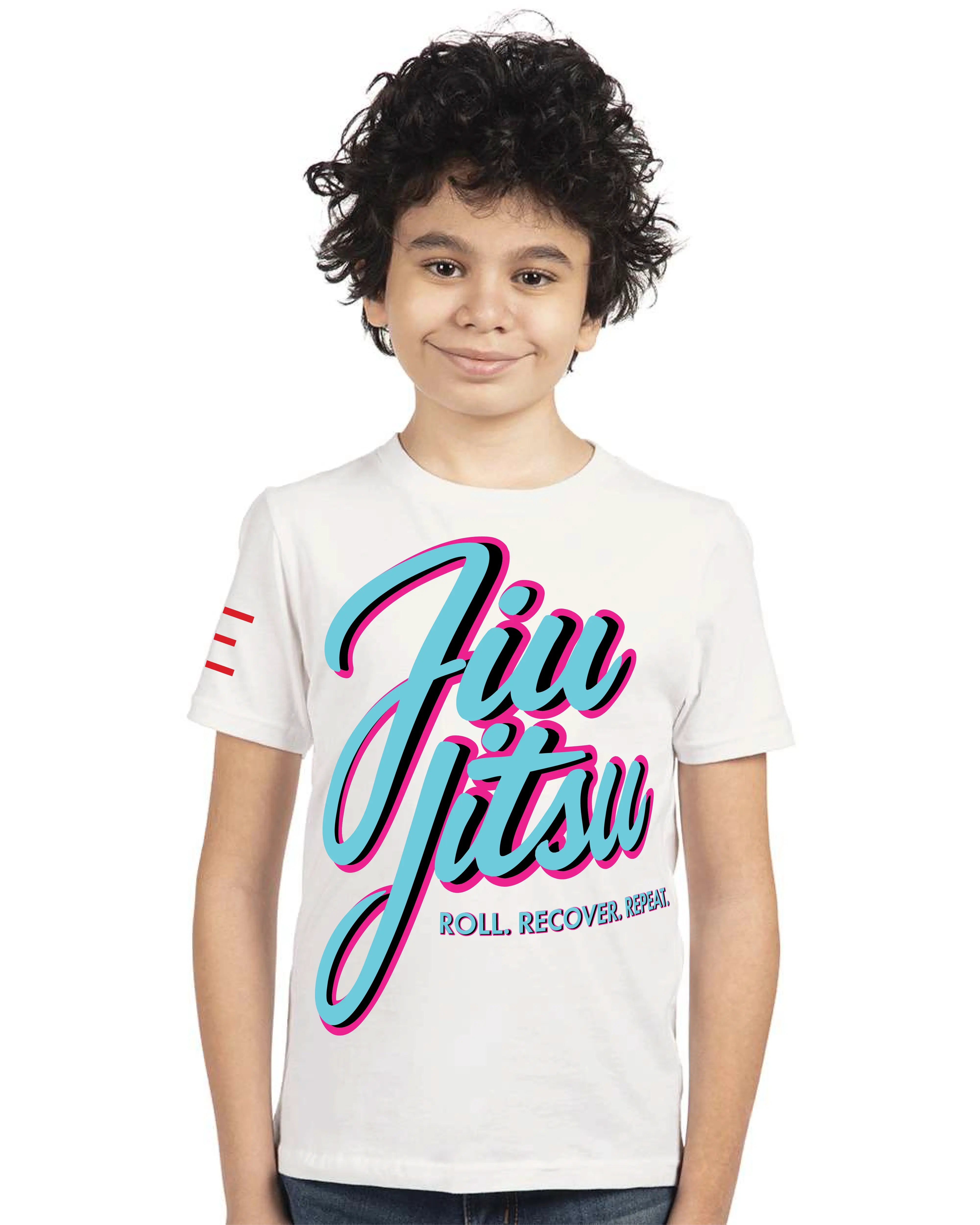 Youth - Roll Recover Repeat Youth Jiu-Jitsu T-Shirt 