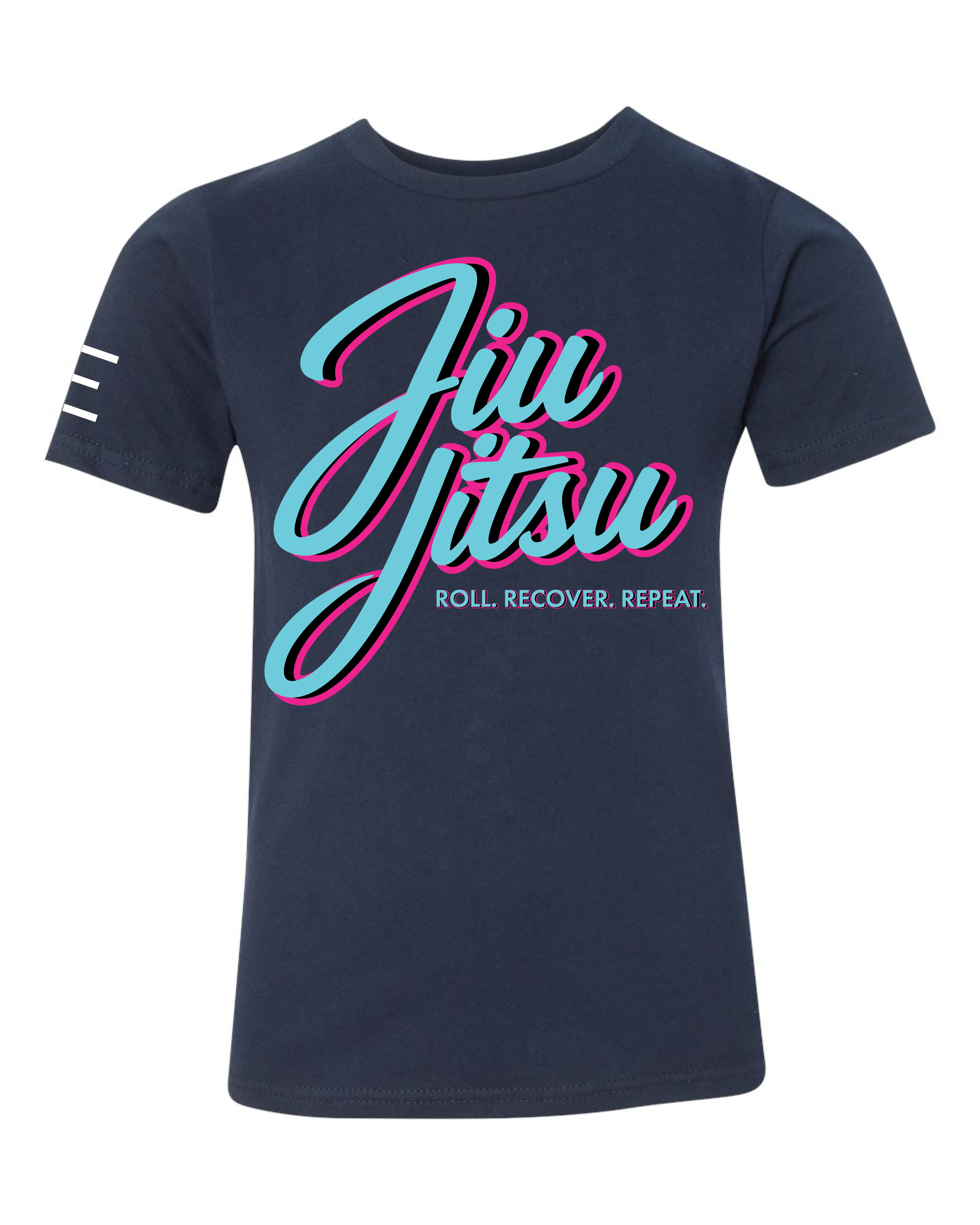 Youth - Roll Recover Repeat Youth Jiu-Jitsu T-Shirt 