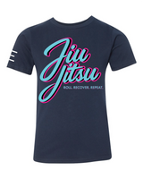 Youth - Roll Recover Repeat Youth Jiu-Jitsu T-Shirt