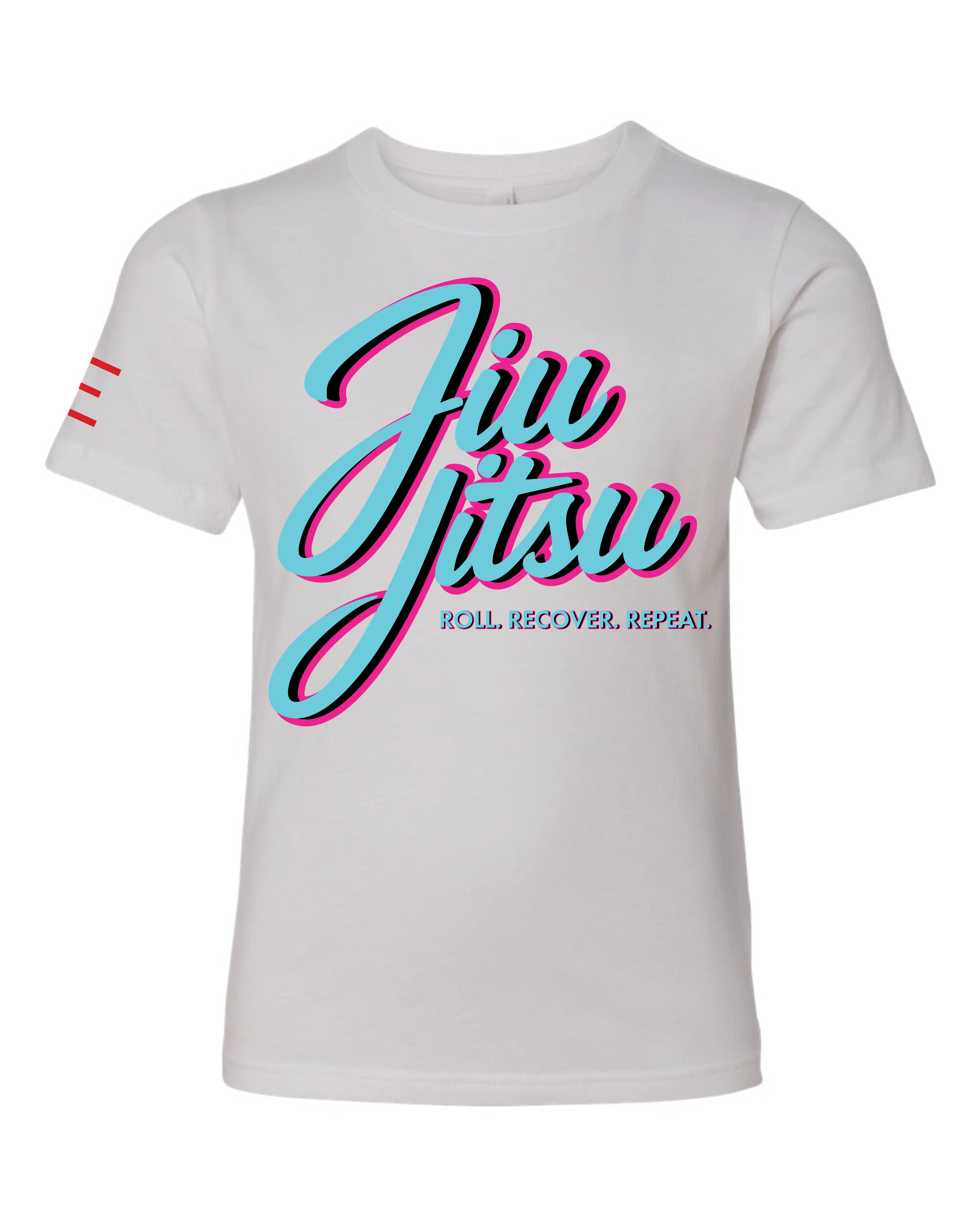 Youth - Roll Recover Repeat Youth Jiu-Jitsu T-Shirt 