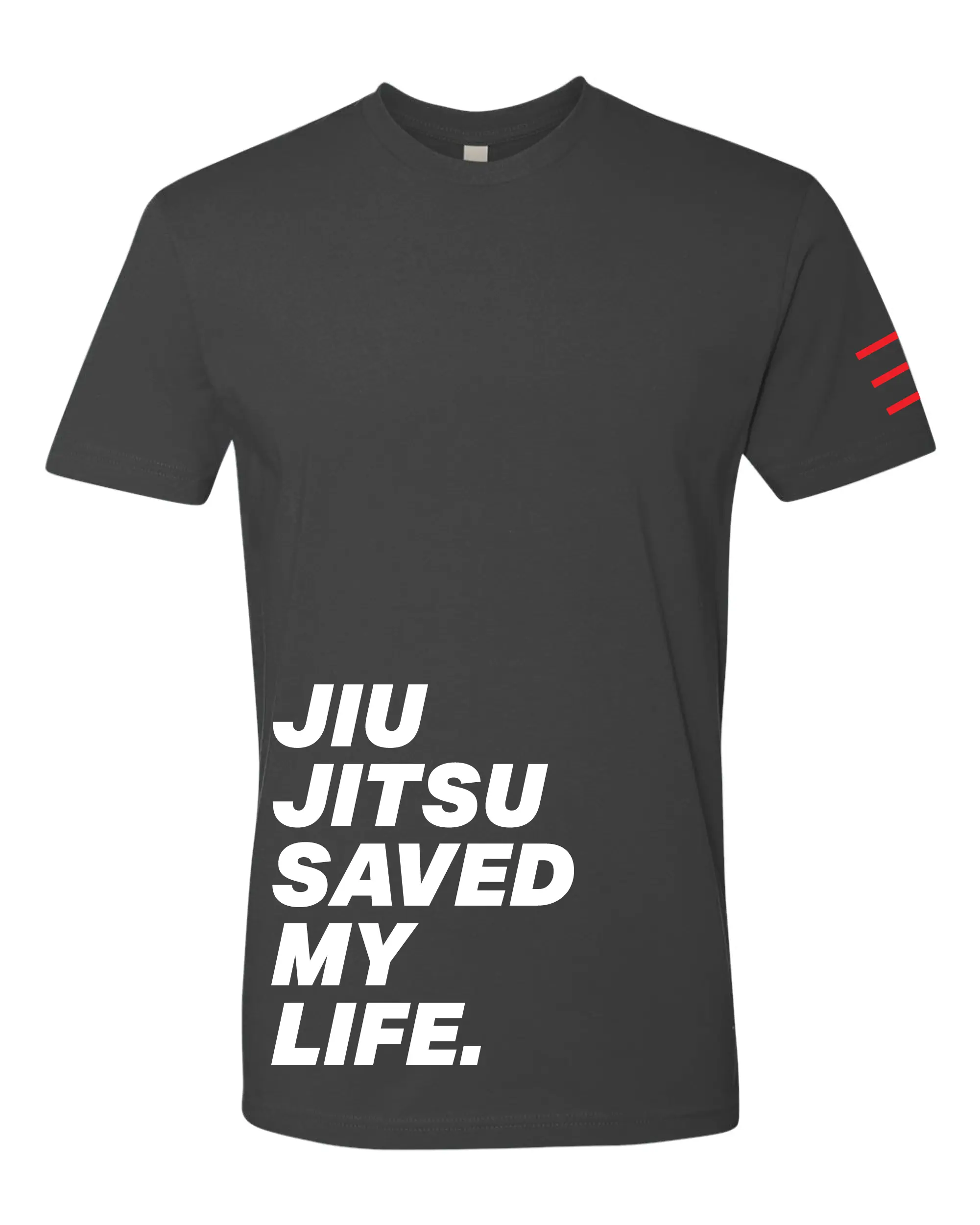 "Jiu Jitsu Saved My Life" V2 Shirt  - BJJ Premium T-Shirt 