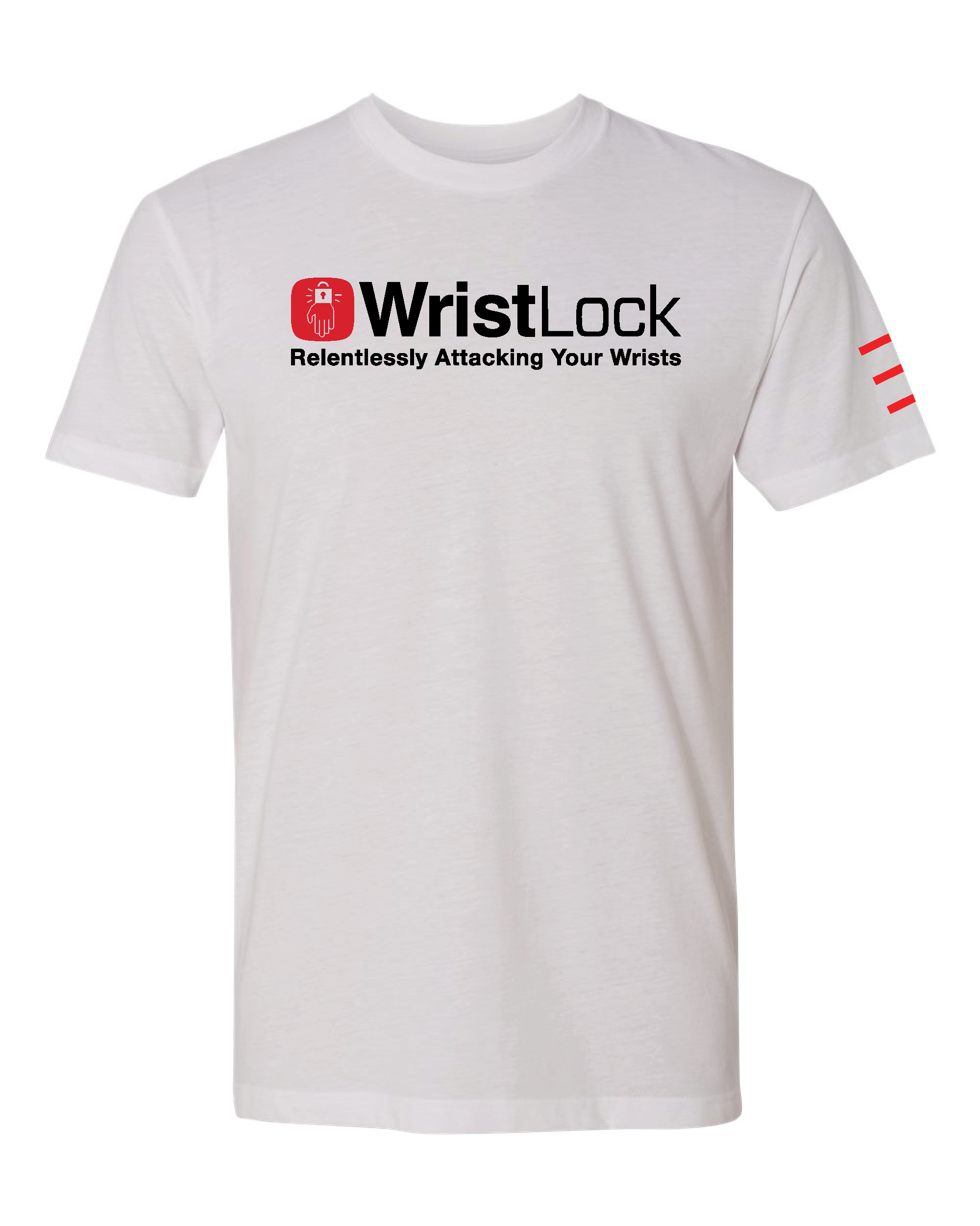 Jiu Jitsu - WristLock: Relentlessly Attacking Your Wrists - LifeLock Parody Logo 