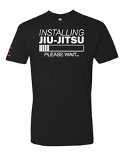 Installing Jiu-Jitsu Status Bar Please Wait - BJJ Funny Meme Premium T-Shirt 