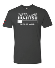 Installing Jiu-Jitsu Status Bar Please Wait - BJJ Funny Meme Premium T-Shirt 