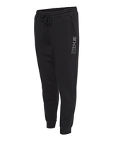 3Three Limited Edition Joggers - 33 Made Only 5 left - Midweight Fleece Pants in Black - Limited