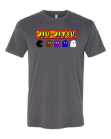 JIU-JITSU -Black Belt Eating All the Other Belts - Video Game - BJJ Funny Meme Premium T-Shirt
