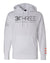 3Three Launch Edition - Only 33 Made - Heavyweight Hooded Sweatshirt in White - Limited